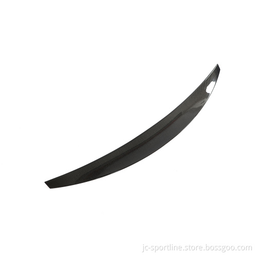 B9 S4 Carbon Rear Trunk Spoiler for Audi A4 B9 Quattro S Line S4 Sedan 2017-2023